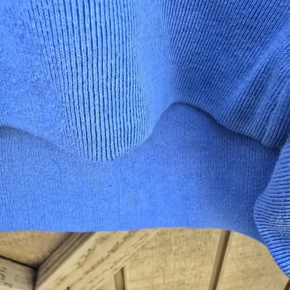 Blue Embroidered Sweater - Picture 4 of 6